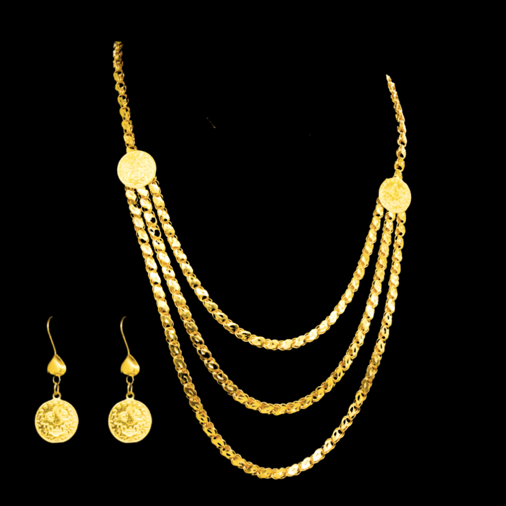 21K Short Necklace Set – SW28354